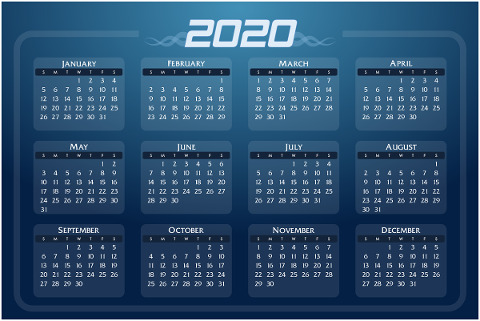 calendar-date-2020-days-weeks-4549697