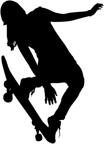 girl-skateboard-silhouette-sports-5208066