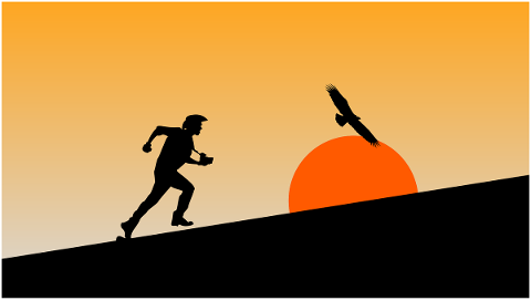 silhouette-sunset-jumps-sun-sky-4658600