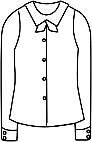 shirt-blouse-long-sleeve-uniform-5627485