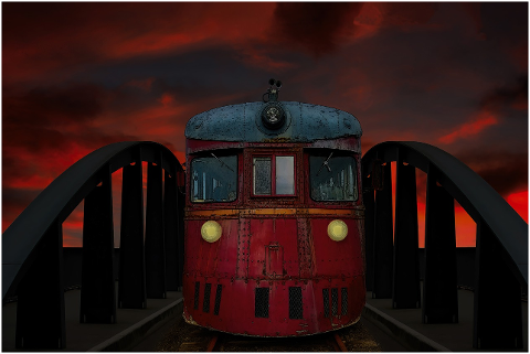 train-bridge-sunset-fantasy-6123548