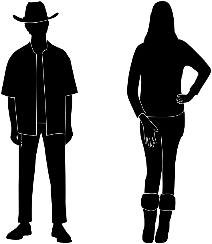 couple-silhouette-standing-woman-5686987