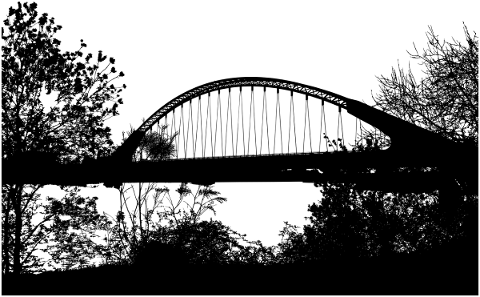 bridge-silhouette-trees-nature-5677336