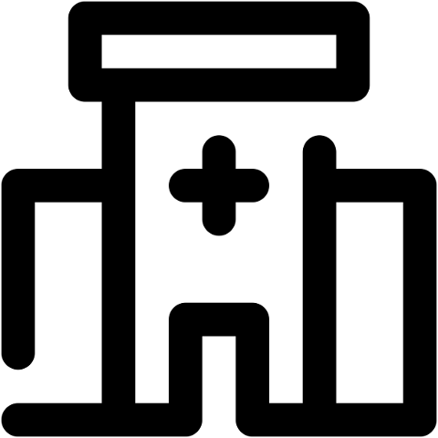 flat-medical-building-icon-5051486