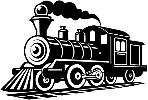 train-locomotive-line-art-rail-8746635