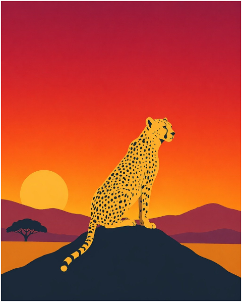 cheetah-safari-wildlife-sunset-10231196