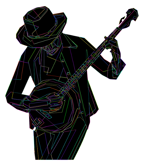 man-guitar-line-art-music-8034374