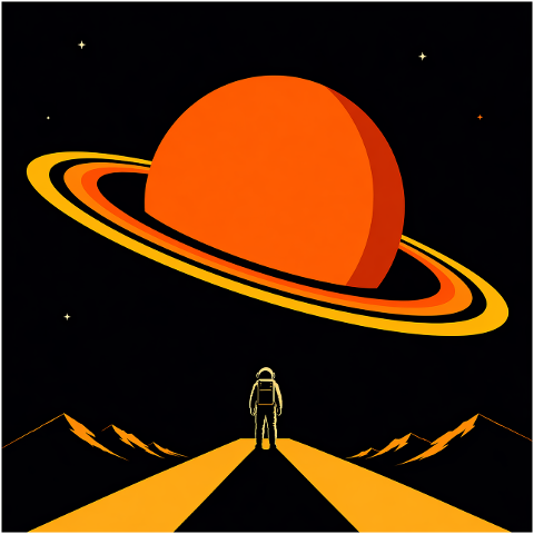 space-astronaut-planet-saturn-10233862