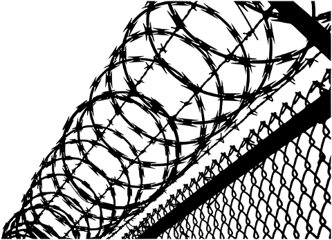 barbed-wire-fence-silhouette-6863930