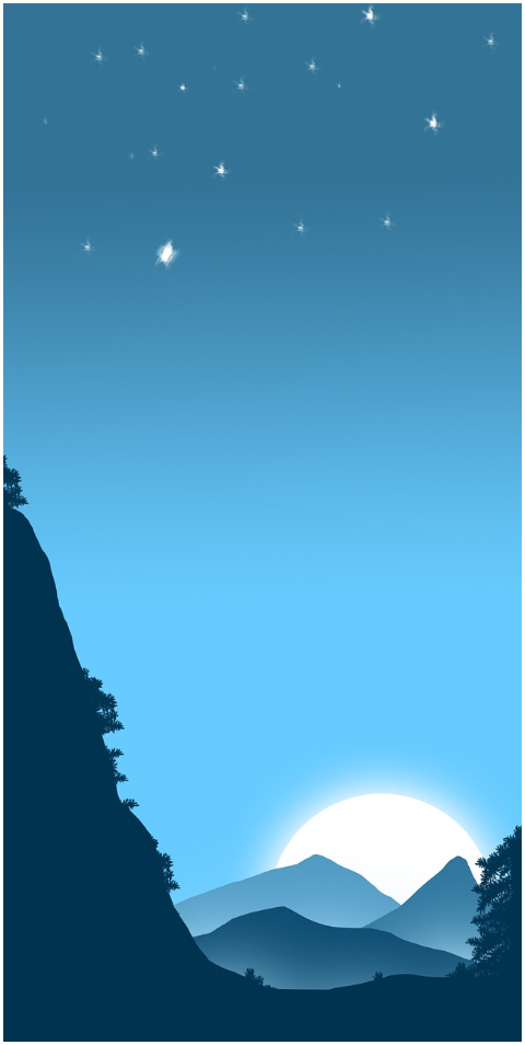 moon-night-mountains-silhouette-6313174