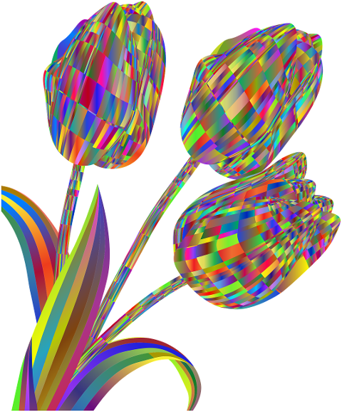 tulips-flowers-psychedelic-plant-7702107