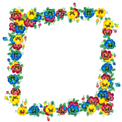 pansies-flowers-frame-border-6270849