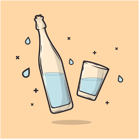 bottle-glass-water-drink-splash-8356783