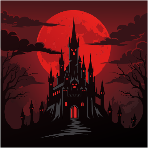castle-fortress-halloween-scary-9837461