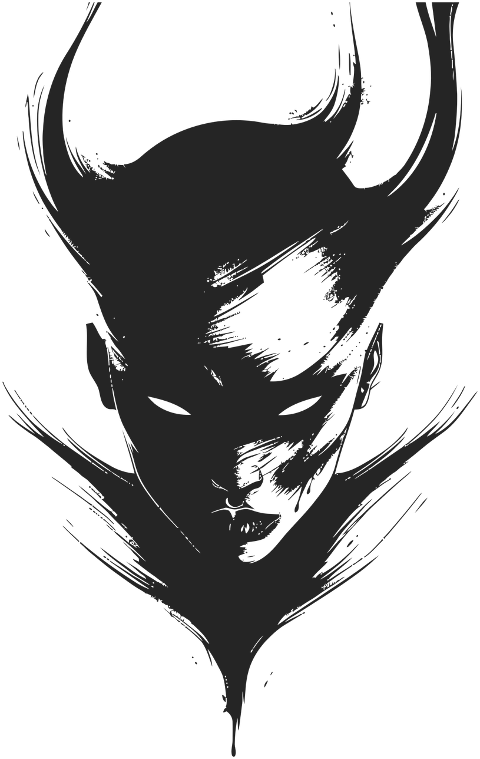 ai-generated-devil-black-outlined-8899473
