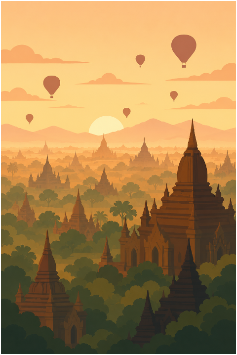 ai-generated-bagan-myanmar-pagoda-10284447