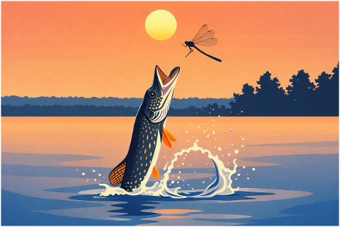 fish-dragonfly-water-jump-wildlife-10188195