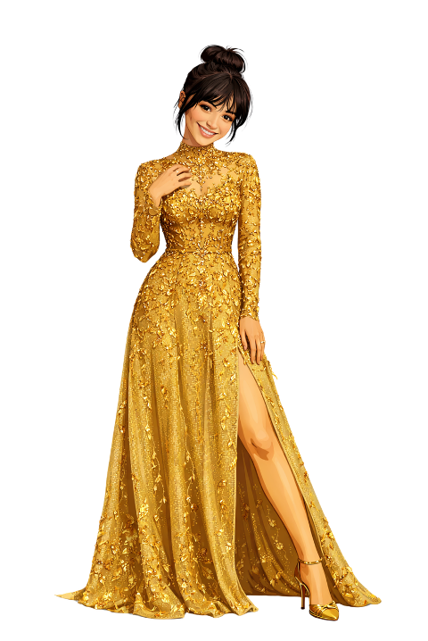 elegant-woman-golden-dress-10031962