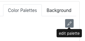 edit palette button