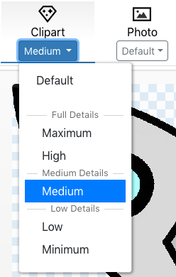 reduce image quality